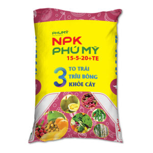 NPK Phú Mỹ 15-5-20+TE
