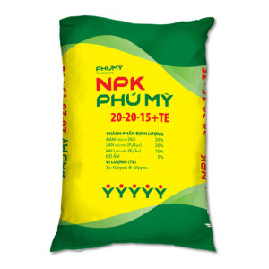 NPK Phú Mỹ 20-20-15+TE