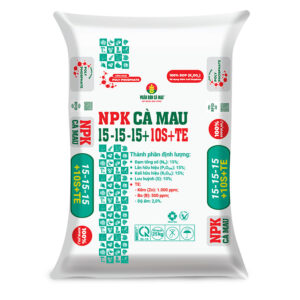 NPK CÀ MAU 15-15-15+10S+TE SOP