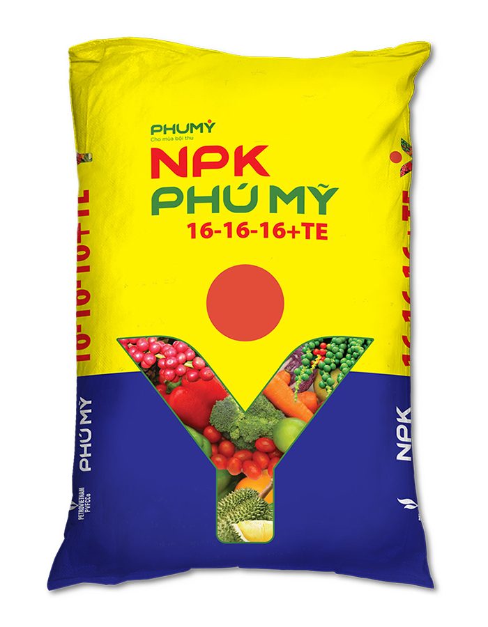 NPK Phú Mỹ 16-16-16+TE