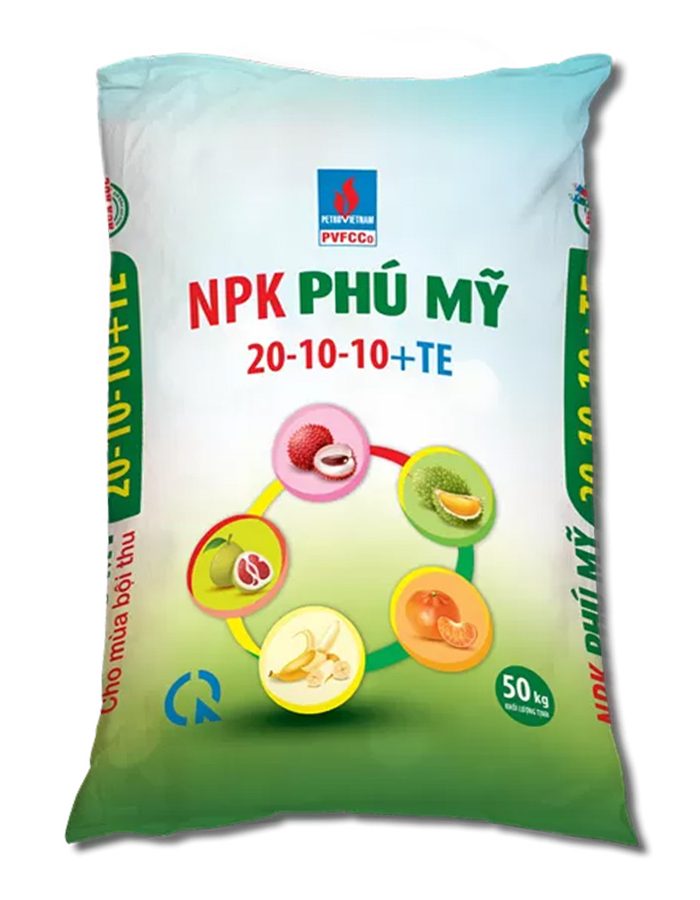 NPK Phú Mỹ 20-10-10+TE