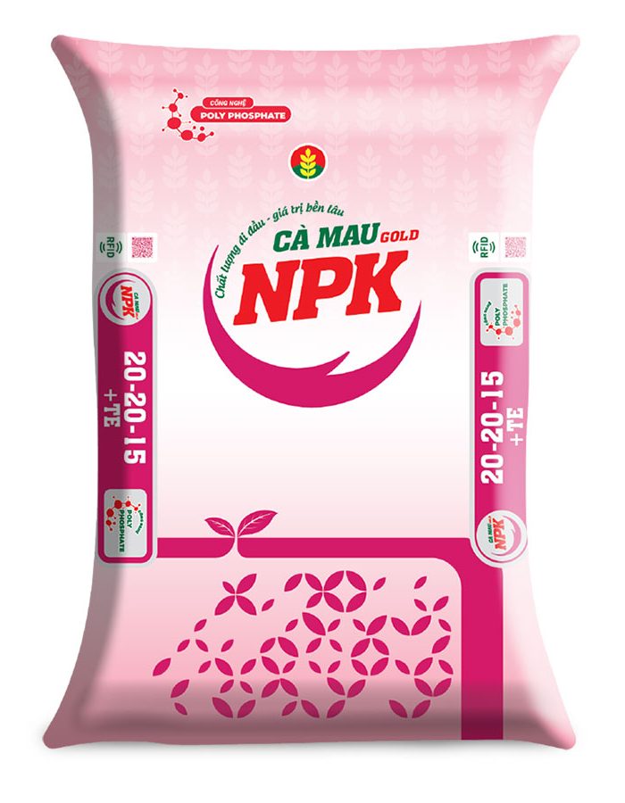 NPK Cà Mau Gold 20-20-15+TE
